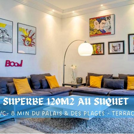 Superbe 120M2 Au Suquet - Property With Style Канны Экстерьер фото